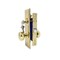 Premier Lock Brass Vestibule Mortise Entry Left Hand Lock Set with 2.5 in. Backset and 2 SC1 Keys ML01R - alternate 1
